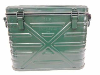 Vintage 1972 Wyott Corp Us Military Heavy Duty Insulated Field Mess Food Cooler