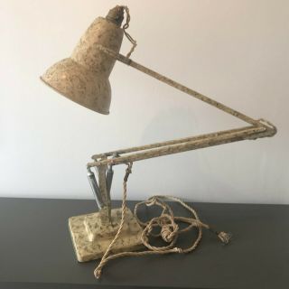 Vintage Industrial Retro Herbert Terry Polished Anglepoise Lamp