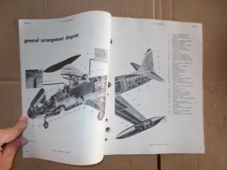RARE Lockheed RT - 33A Flight Handbook Photo Version 2