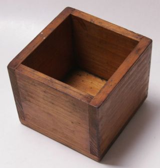 Lamson Goodnow Wood Box Catchment 4 1/2 " Mold Pattern Steampunk Vintage M14