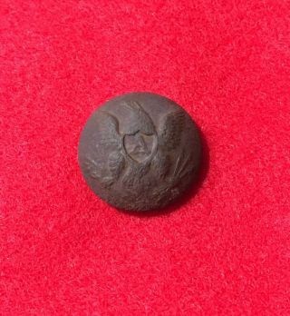 Dug Civil War Union Officer Artillery Relic Eagle A Button Cold Harbor Va