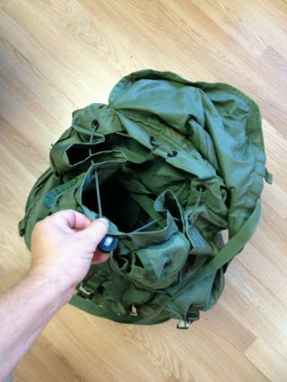 US MILITARY ALICE COMBAT FIELD PACK LARGE LC - 1 RUCKSACK w/ Frame 8