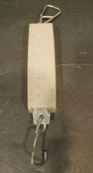 Hanson Viking Jr.  890 Spring Balance Scale 25 LB Hanging Scale Northbrook,  Ill 3