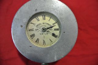 Vintage General Watchman ' s Time Detector Company York Watchman Clock 2