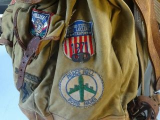 US VIETNAM ERA BACKPACK WITH RARE PATCHES 5