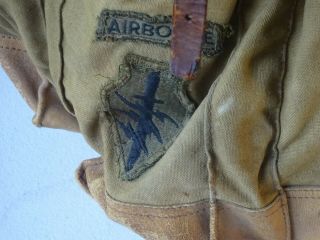 US VIETNAM ERA BACKPACK WITH RARE PATCHES 6