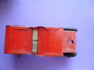 Vintage Walt Reach Toys Courtland Tin Lumber Tractor Trailer Made in USA 6