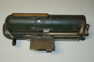 Vintage Protectograph Check Writer The Todd Company,  Rochester,  Ny