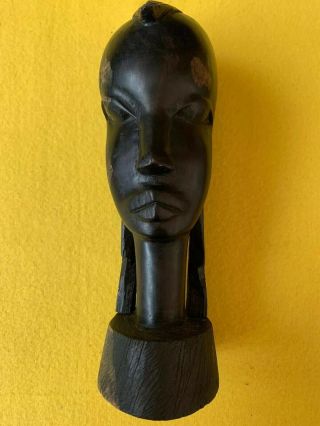 Carved African Ethnic Wooden Statue Figurine Ornament Woman