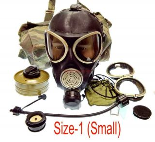 Military Soldier Russian Army Gas Mask Pmk - 3 Mask Filter Bag Size - 1 Uniform