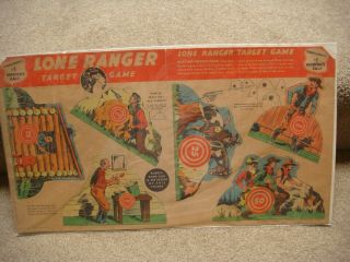 Vintage Lone Ranger Target Game