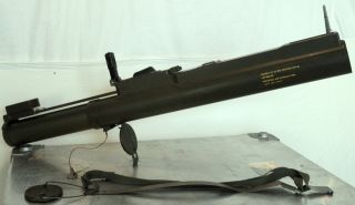Rare M72a2 Law 66mm Anti - Tank Rocket Firing Tube - Training/display/prop - Inert