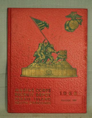 Marine Corps Recruit Depot 1968 Parris Island South Carolina Yearbook