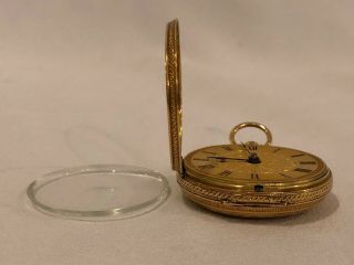 Antique Solid 18K Gold Pocket Watch SN.  no.  3131 Markings - 48.  1 Grams 4