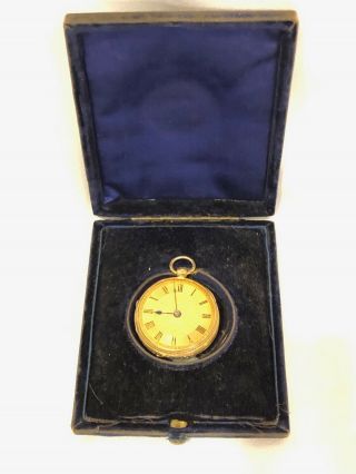 Antique Solid 18K Gold Pocket Watch SN.  no.  3131 Markings - 48.  1 Grams 9