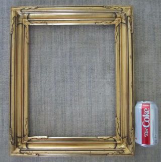 Small gilt gold gesso art nouveau art deco picture painting frame 2