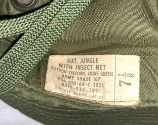 1968 US Army Vietnam War OG - 107 Jungle 