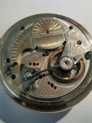 Rockford RARE 18S.  16 jewels Grade 70 (1898) two - tone movement,  only made 1,  600. 2