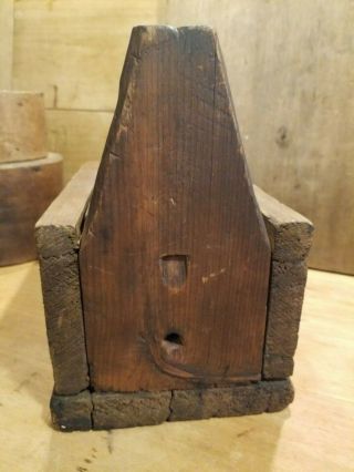ANTIQUE PRIMITIVE EARLY 19TH CENTURY BEE KEEP W/ GLASS VIEWER VERY HARD TO FIND 8