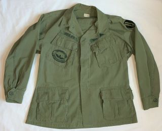 Us Army Vietnam War Og - 107 79th Named Transportation Co.  Jungle Jacket