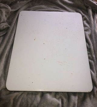 Vintage Enamel Table Top Only 24”x20”