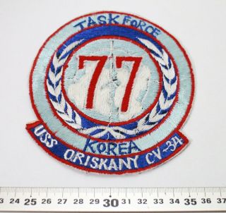 Us Cv - 34 Korea Pilot Flight Squadron Patch 007 - 3492