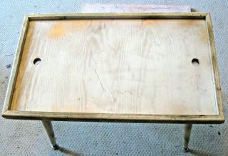 VINTAGE MID CENTURY MODERN PINK CARRERA MARBLE COFFEE TABLE WHITE MAPLE 1953 5