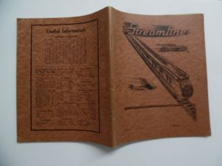 c.  1930s STREAMLINE School Notebook Art Deco Streamlined Modernism Style Vintage 4