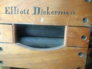 Elliott Dickerman (Dickersman) Clothes Wringer Antique Patent Model Feb 18th 1862 6