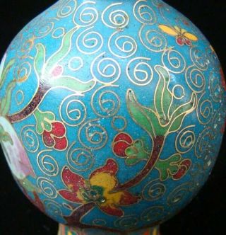Collectibles 100 Handmade Painting Brass Cloisonne Enamel Snuff Bottles 012 6