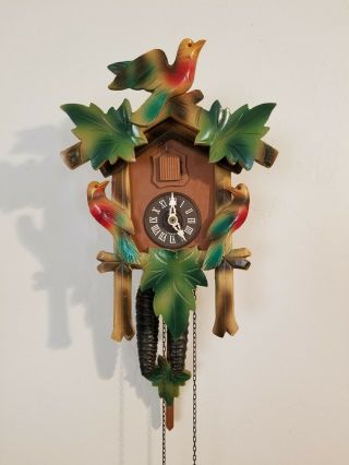Vintage Black Forest German Cuckoo Clock