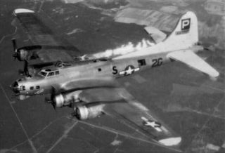 Wwii Us Aaf B - 17 44 - 8702 " Forever Amber " Photo Album Crashed Planes Me - 262,  Etc.