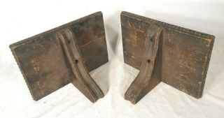 Early 20th Century Arts & Crafts Mission Oak Wall Shelves