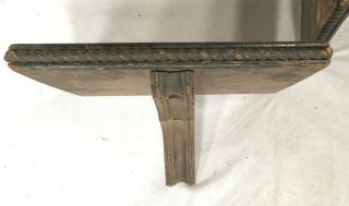 EARLY 20th CENTURY ARTS & CRAFTS MISSION OAK WALL SHELVES 3
