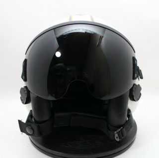 US HGU - 68/P Pilot Flight Helmet with REDAR Oxygen Mask Hose 007 - 3683 4