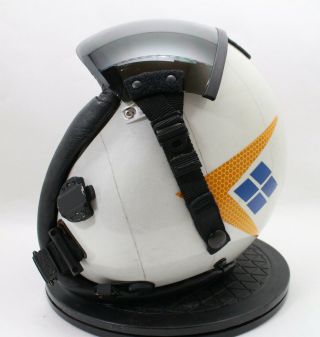 US HGU - 68/P Pilot Flight Helmet with REDAR Oxygen Mask Hose 007 - 3683 6