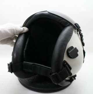 US HGU - 68/P Pilot Flight Helmet with REDAR Oxygen Mask Hose 007 - 3683 9