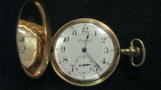1907 Rockford 16s Pocket Watch; Grade 572; 20 Yr Gf Case; Needs Help