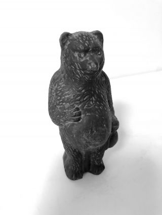 Japanese Vintage Pottery Tanuki Raccoon Dog Statue Figurine Rare Japan T5
