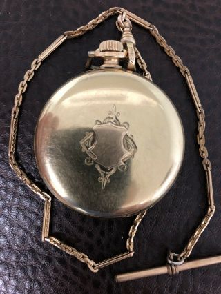 Studebaker South Bend Pocket Watch with chain 5