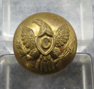 Civil War Era U.  S.  Calvary “c” Coat Button – Horstmann Bros.  & Co.  Phil.  (4)