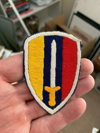 Vn Theater Made Us Army Forces Vietnam Patch,  Hand Embroidered,  Color