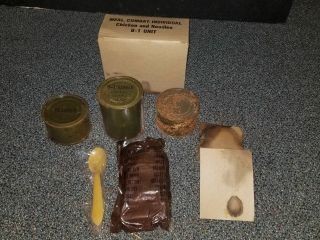 Vietnam War Us Army C Ration B - 1 Unit Chicken And Noodles 6