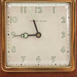 Vintage Phinney - Walker (Lux) Travel Bedside Clock - great 8