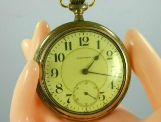Antique Waltham Appleton Tracy Co Hand - Winding 17 Jewels 53 Mm Pocket Watch