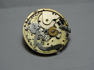 Tiffany Quarter Repeater Chronograph Swiss Pocket Watch Movement 10