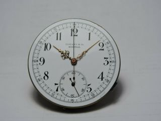 Tiffany Quarter Repeater Chronograph Swiss Pocket Watch Movement 2