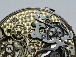 Tiffany Quarter Repeater Chronograph Swiss Pocket Watch Movement 3