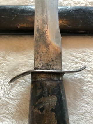 WW2 Russian NR - 40 Scout Knife / ZiK Factory Marked,  Dated 1942 4