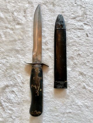 WW2 Russian NR - 40 Scout Knife / ZiK Factory Marked,  Dated 1942 7